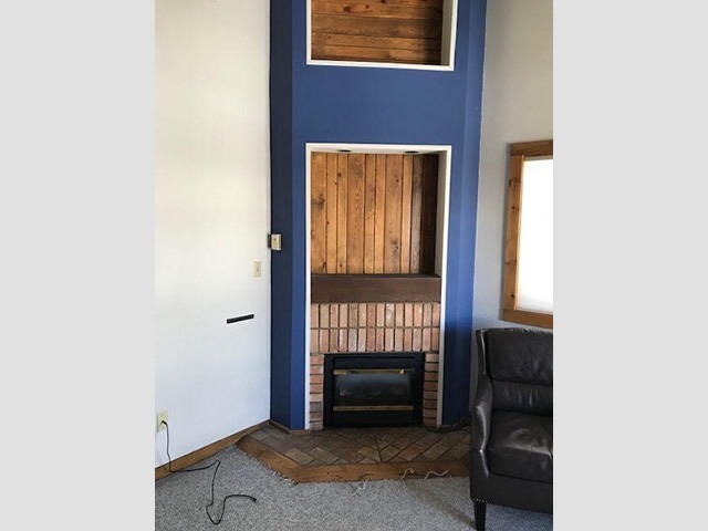 Interior Visions Crested Butte Fireplace Before